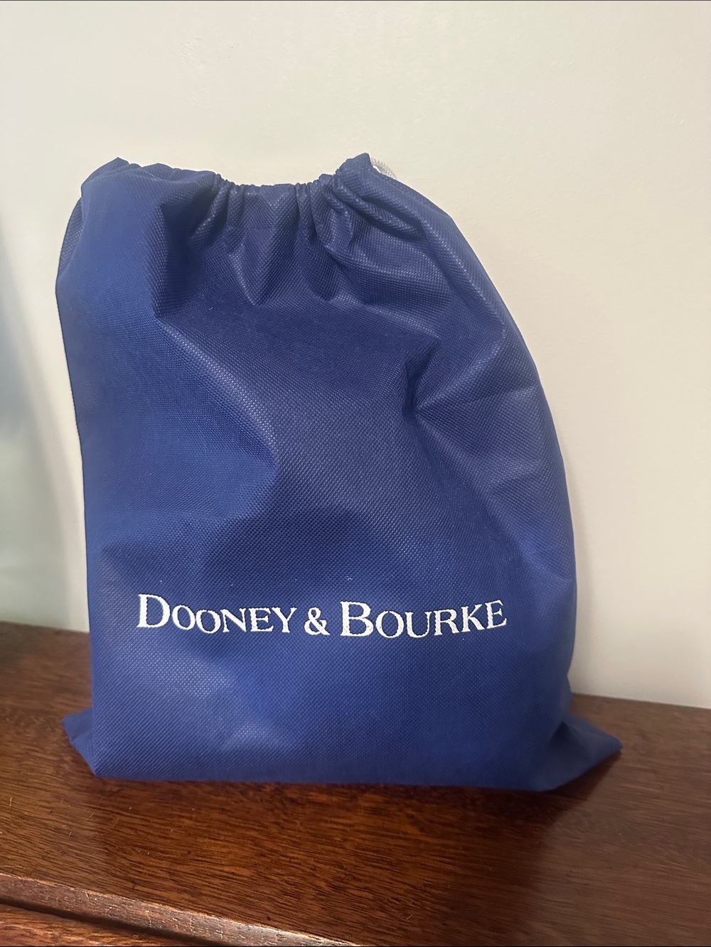 Dooney & Bourke Blue Logo Dust Bag